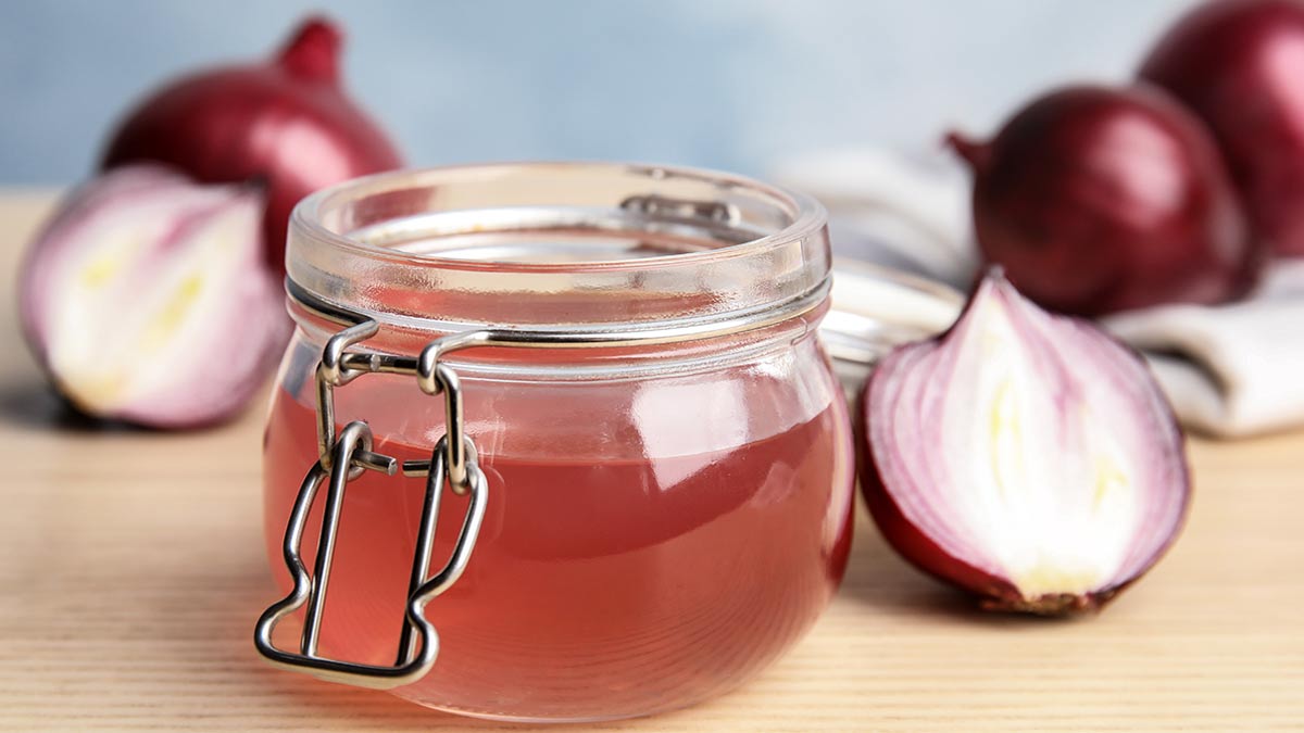 Onion Juice for Hair Loss