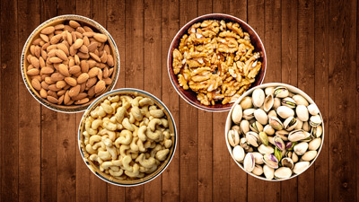 एक साथ मिलाकर खाएं काजू, बादाम, पिस्ता और अखरोट, मिलेंगे ये 7 फायदे