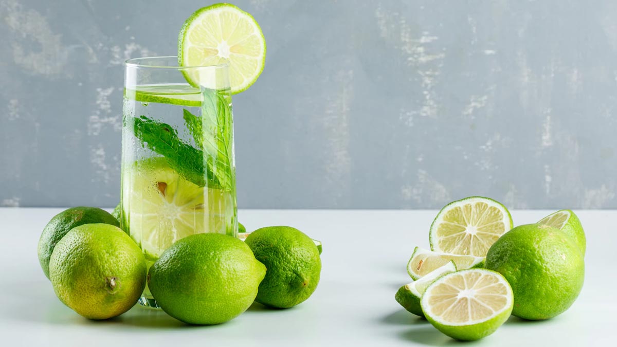 lemon water