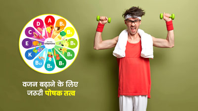 वजन बढ़ाने के लिए जरूरी होते हैं ये 5 पोषक तत्व, जानें इनके लिए क्या खाएं