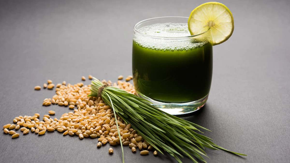 wheatgrass juice