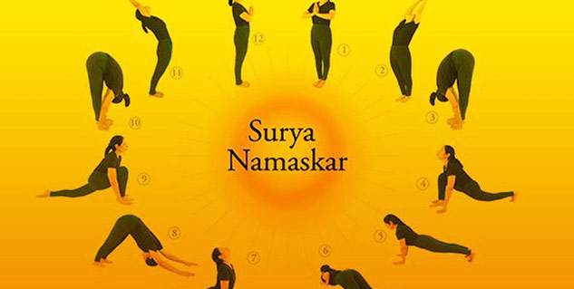 surya namaskar