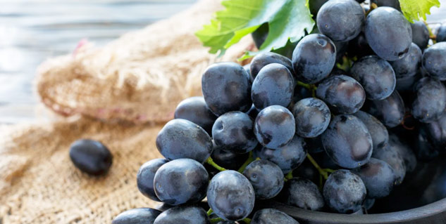 black grapes
