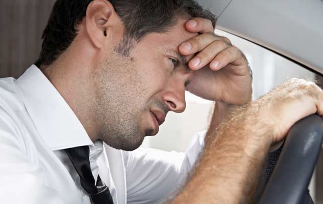 headache and driving