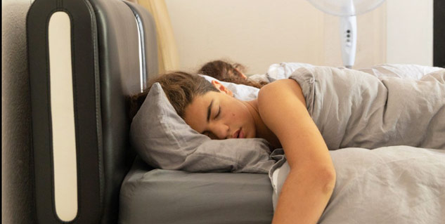 sleeping with fan on