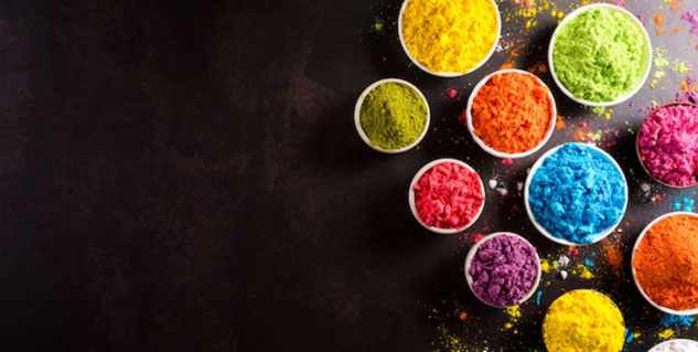 natural holi colours