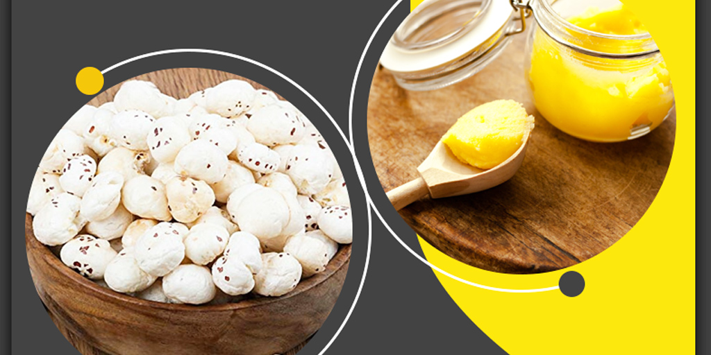 देसी घी में मखाना रोस्ट करके खाने के फायदे roasted makhana in ghee benefits in hind desi