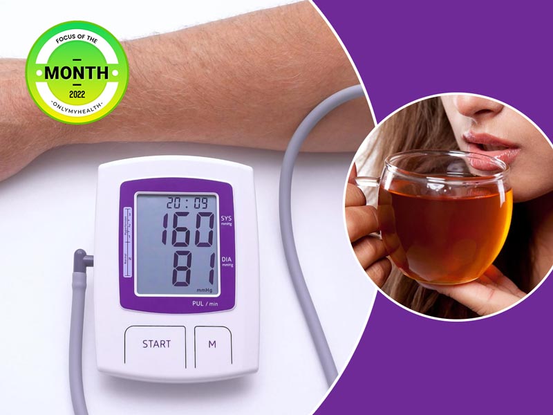 Does tea raise blood outlet pressure