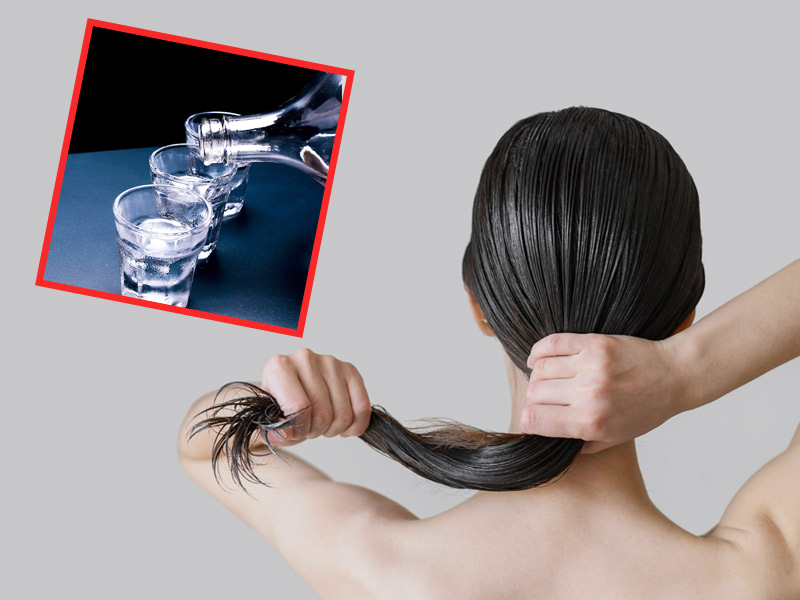 वोडका का प्रयोग बना सकता है आपके बालों को शाइनी और मजबूत