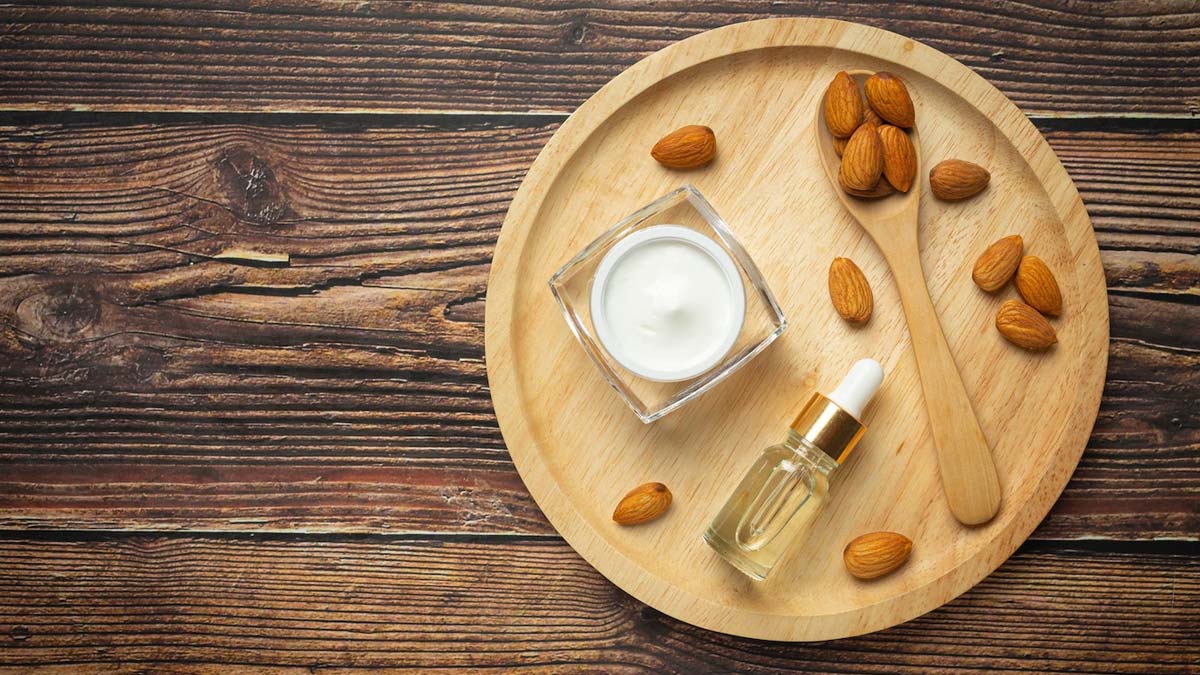 almond peel cream