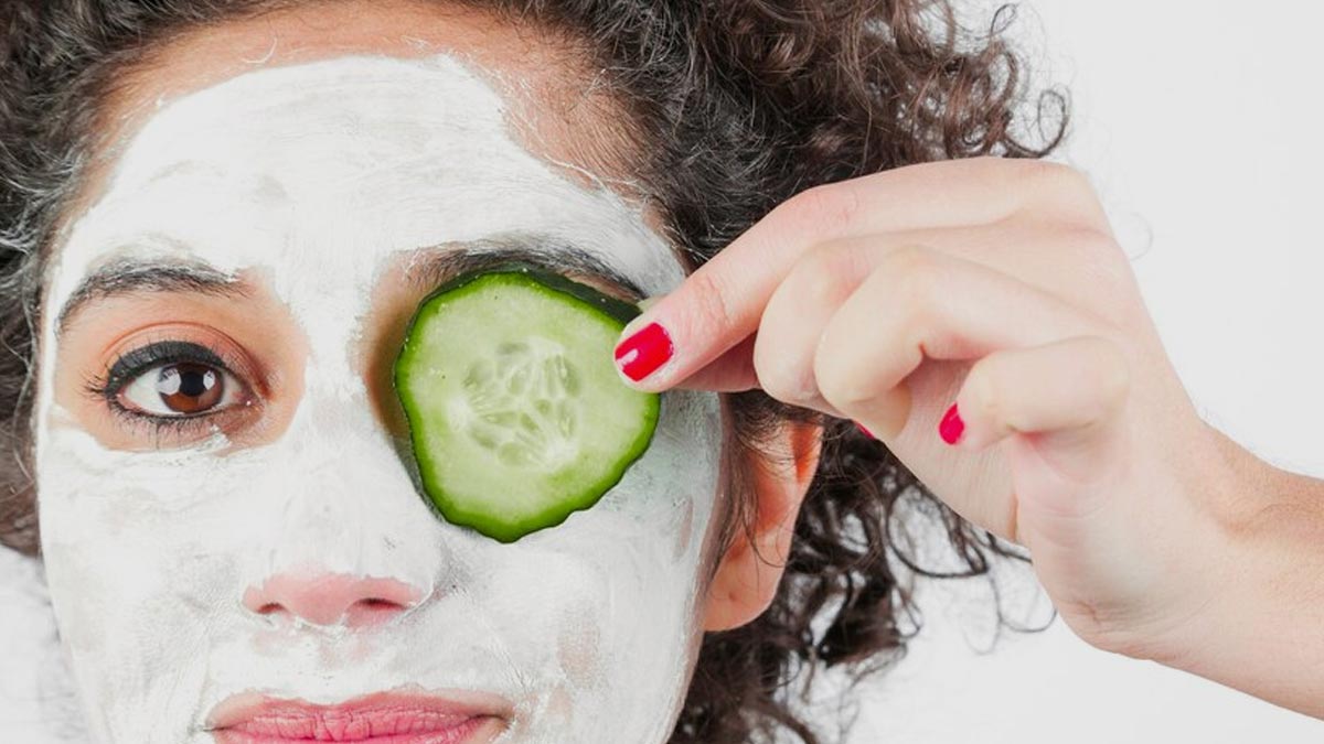 cucumber face pack