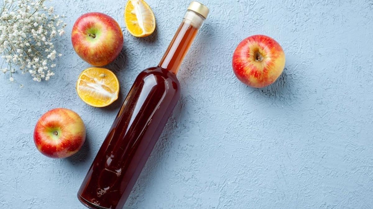 under arms apple cider vinegar 