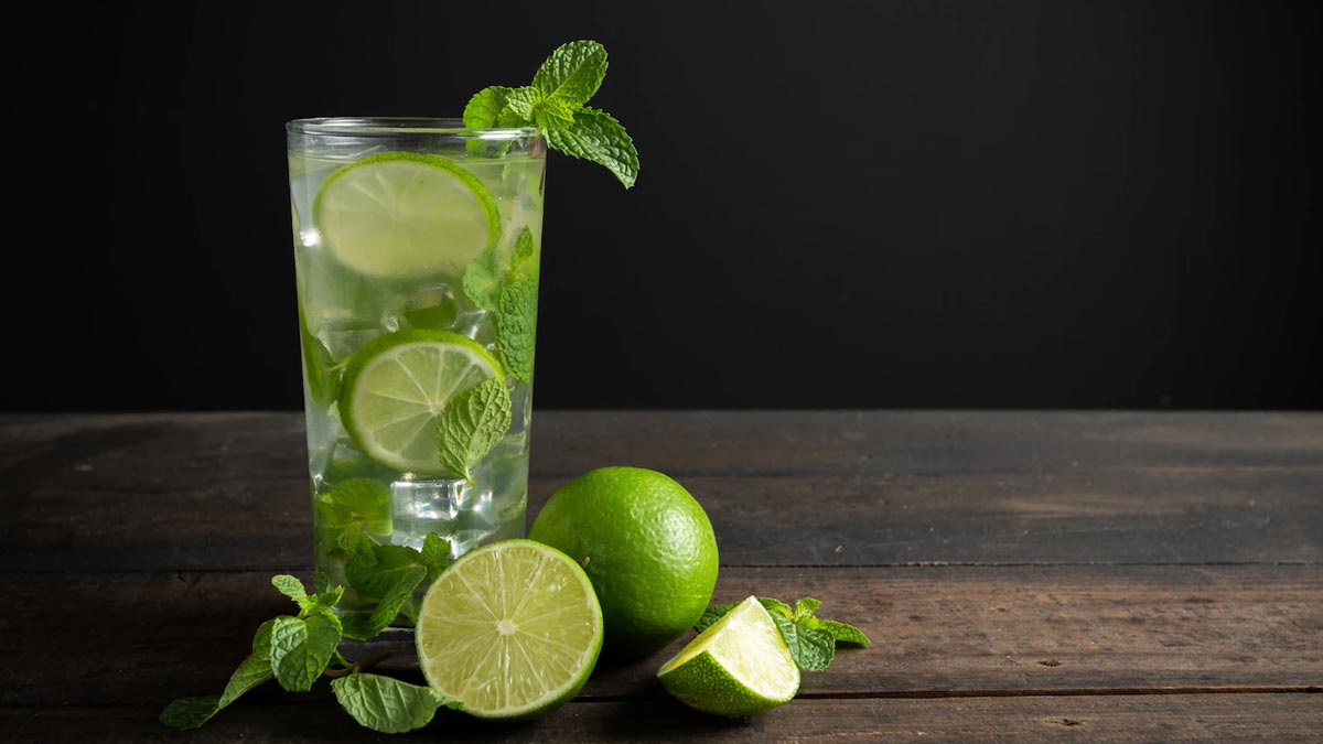 lemon water on an empty stomach