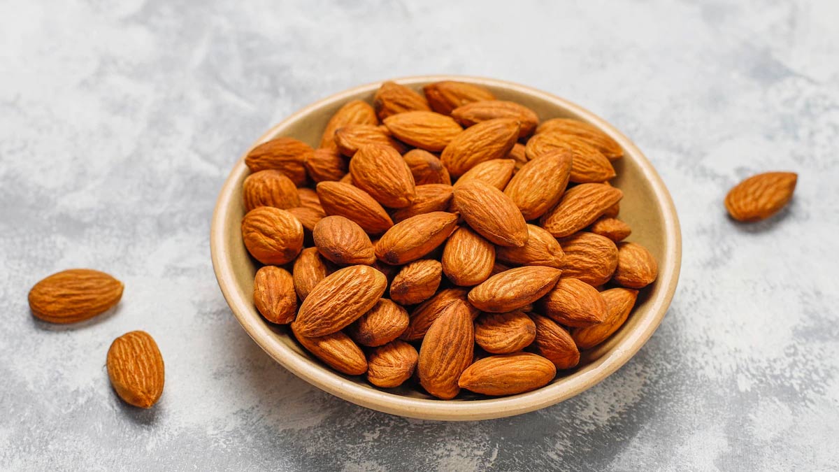 almonds for weight gain