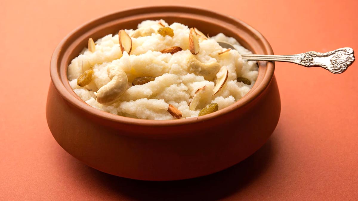 banana and ghee on an empty stomach