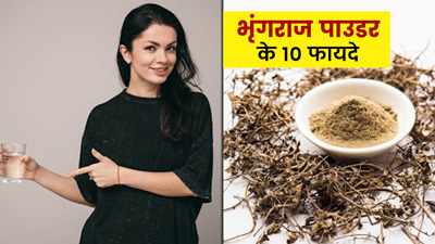 गुनगुने पानी में मिलाकर पिएं भृंगराज पाउडर, कम होगा इन 10 समस्याओं का जोखिम