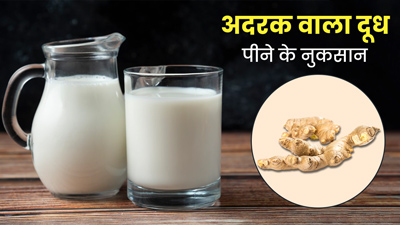 अदरक वाला दूध पीने से क्या नुकसान हो सकते हैं? जानें किसे रहना चाहिए दूर