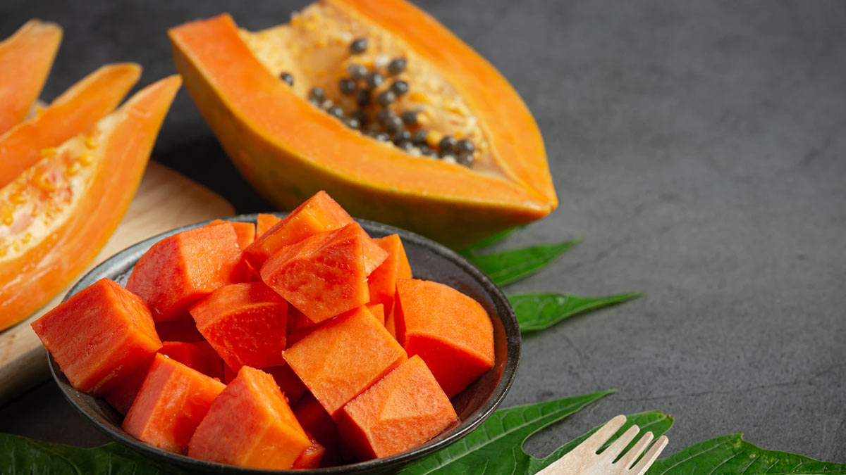testosterone boosting fruit papaya