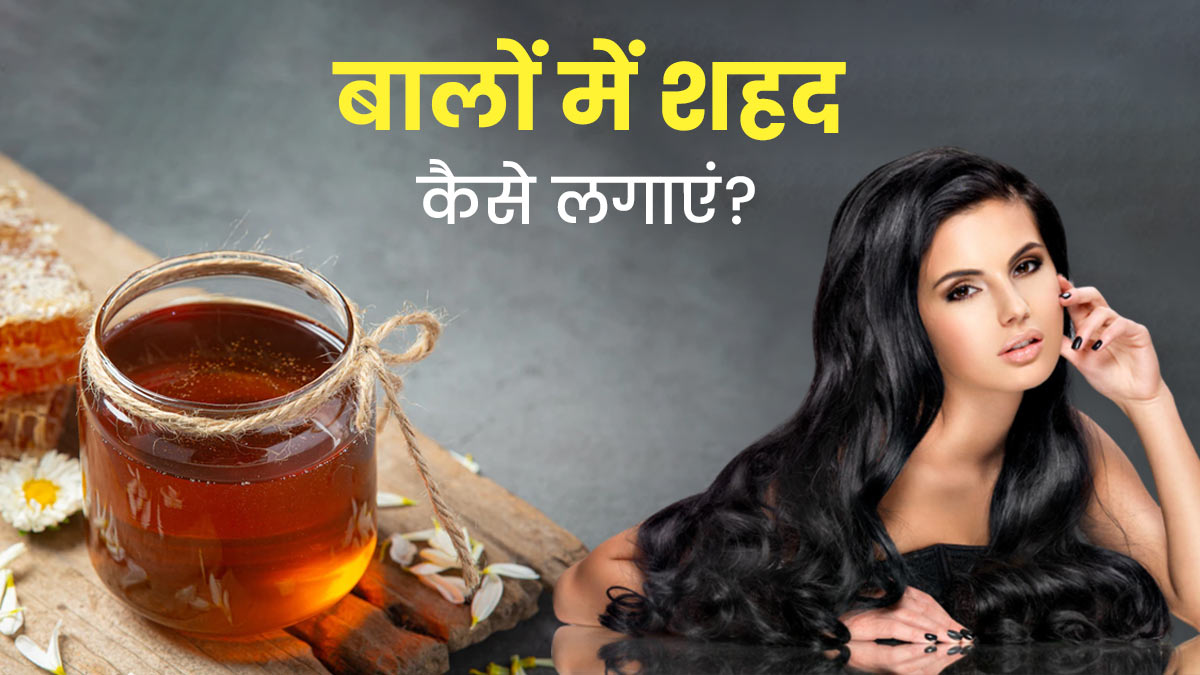 How To Apply Honey On Hair In Hindi | बालों में शहद कैसे लगाएं? | Balo Me  Shahad Kaise Lagaye?