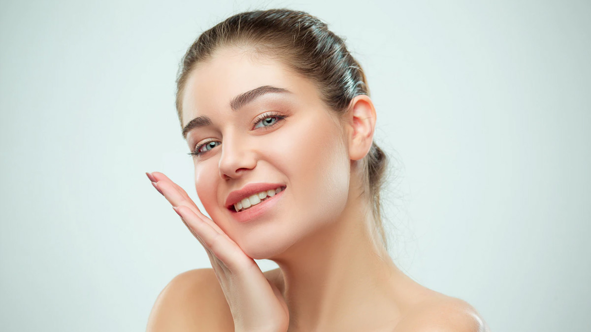 glowing skin