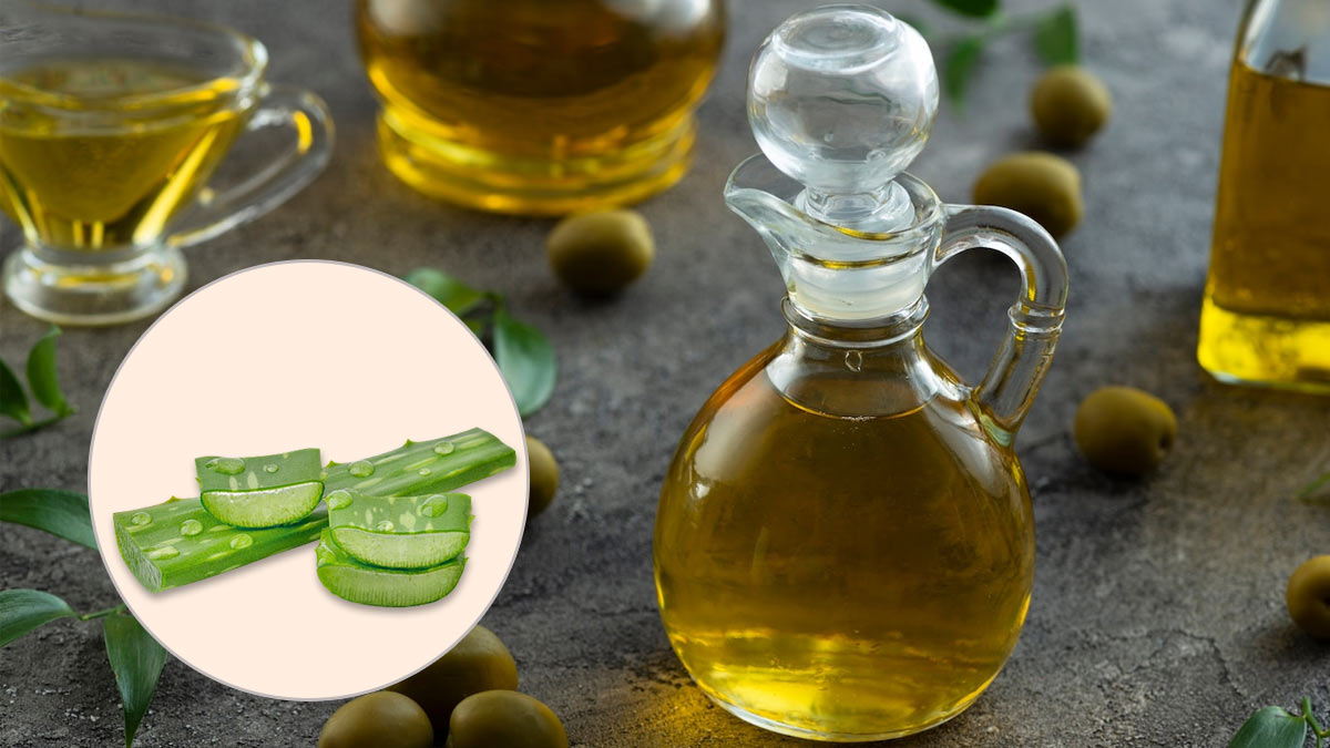 Rice, Aloe Vera and Castor Oil Hair Mask