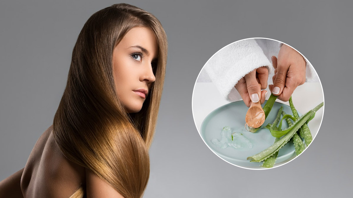 एलोवेरा से बाल सिल्की कैसे बनाएं? | How to Use Aloe Vera For Silky Hair in  Hindi | Silky Balon Ke Liye Aloe Vera