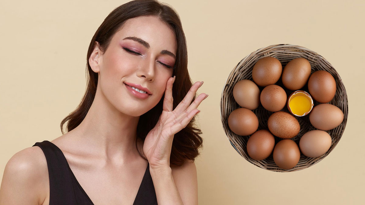 Facial Hair Removal With Egg