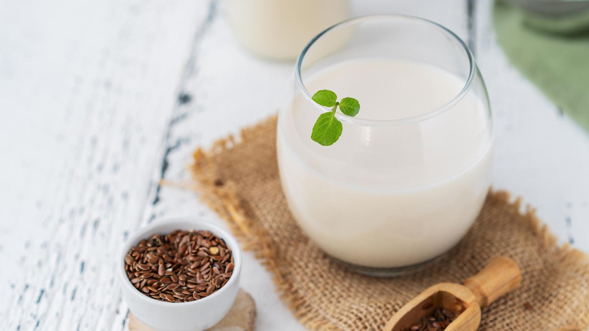 Flax Seeds Powder With Milk Benefits