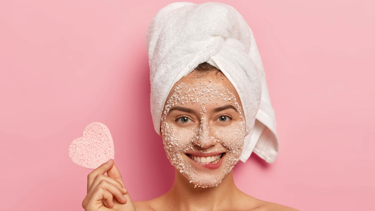 Haldi And Besan Scrub