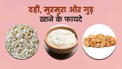 भूख लगने पर खाएं दही, मुरमुरा और गुड़, सेहत को मिलेंगे ये 5 फायदे