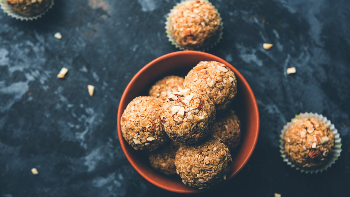 oats and nuts ladoo recipe