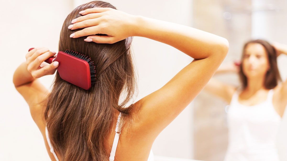 Combing Hair At Night Benefits