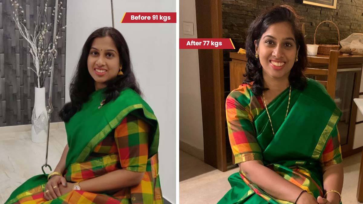 Weight Loss Story: मीना ने इस तरह घटाया 15 क‍िलो वजन, जानें 7 महीने में कैसे हुआ ट्रॉन्‍सफॉर्मेशन