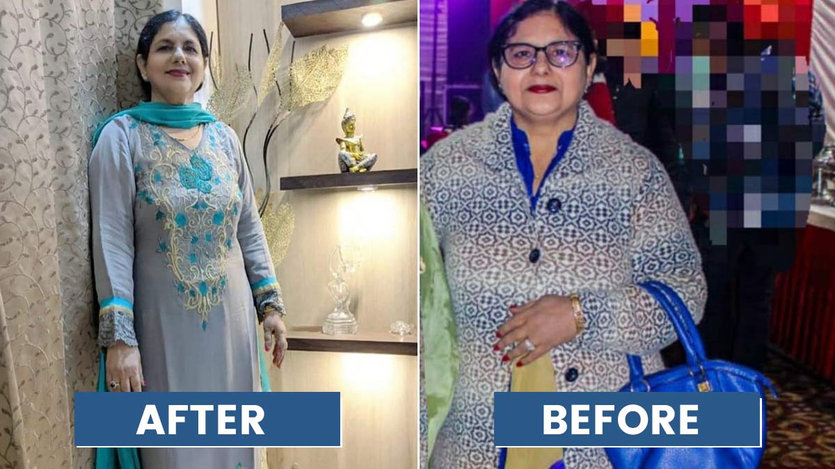 Weight Loss Story: 60 की उम्र में महिला ने किया कमाल, 90 दिन में घटाया 19 किलो वजन