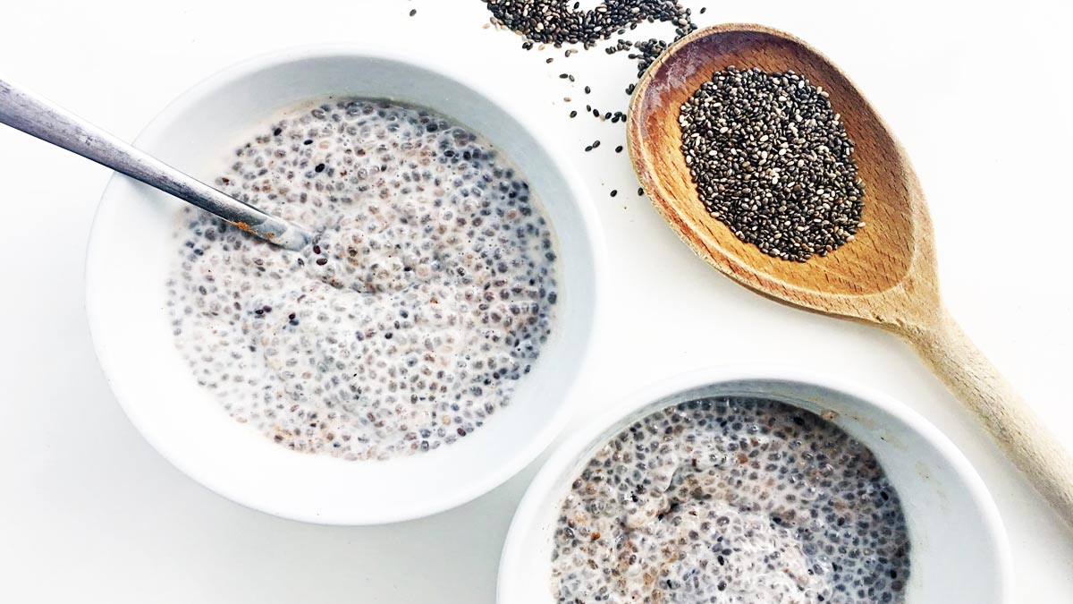 chia seeds with milk benefits