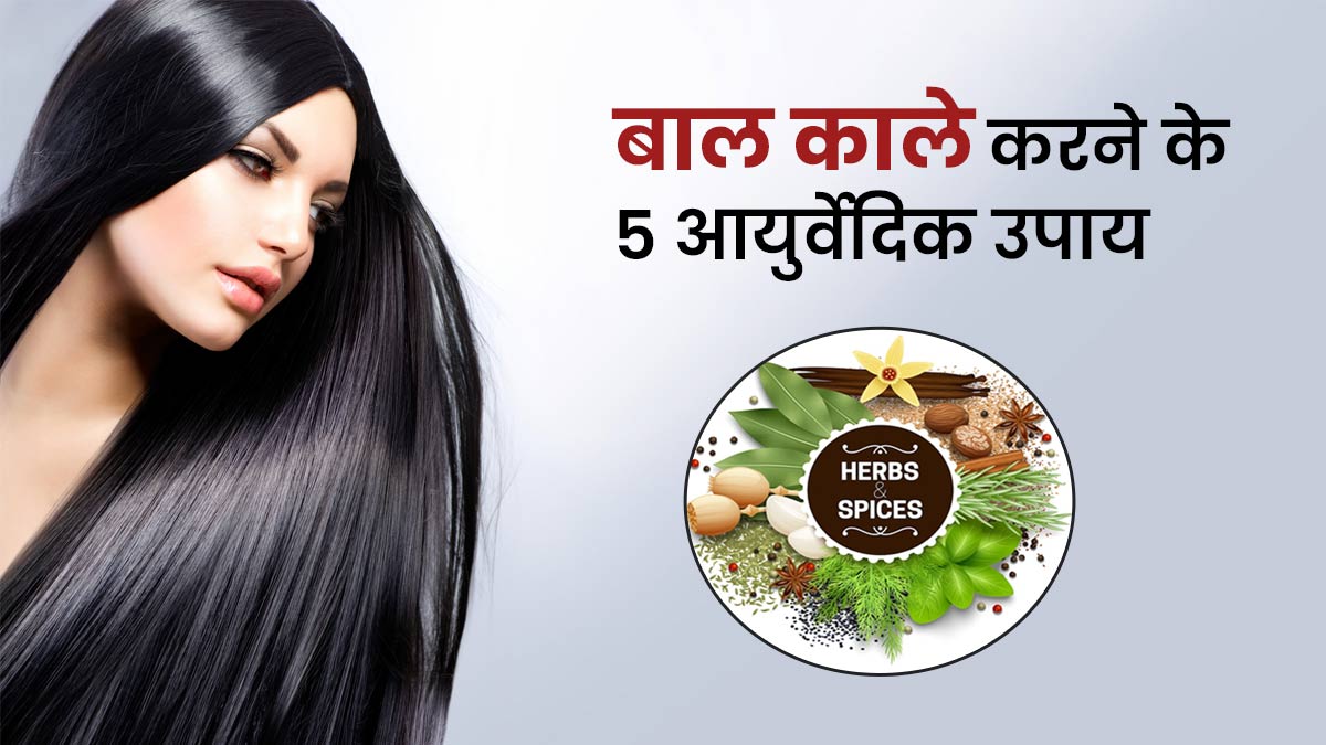 सफेद बालों को नेचुरली काला करने में मदद करेंगे ये 5 आयुर्वेदिक उपाय