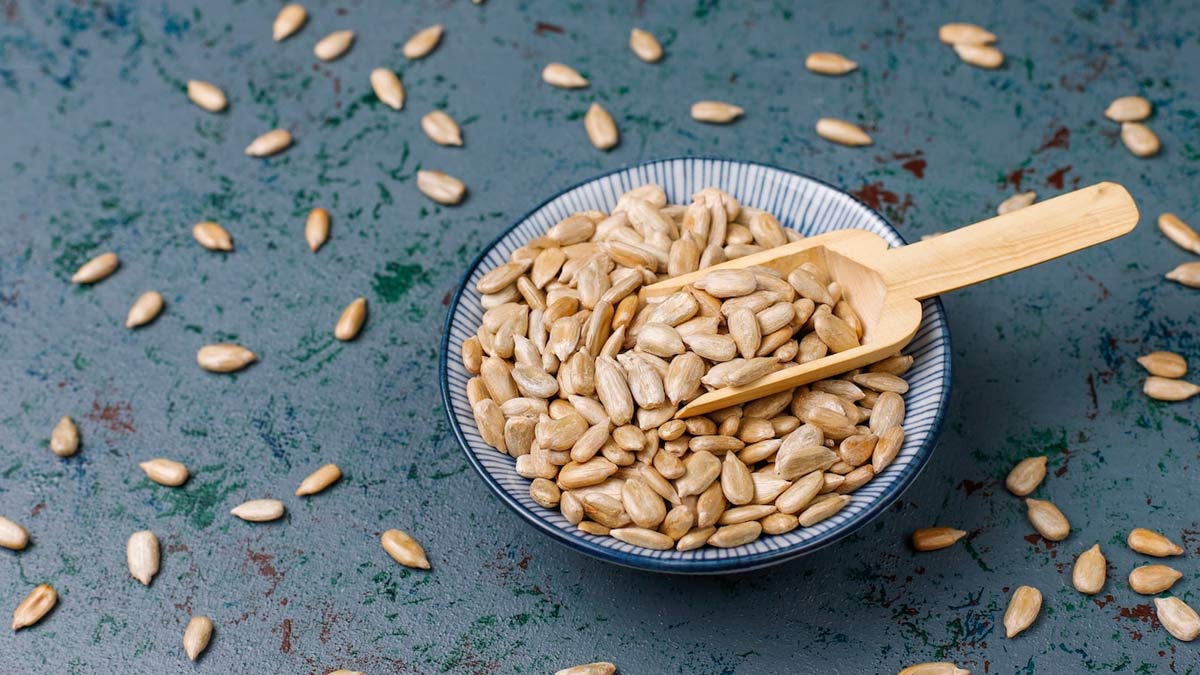 Sunflower seeds for fertility