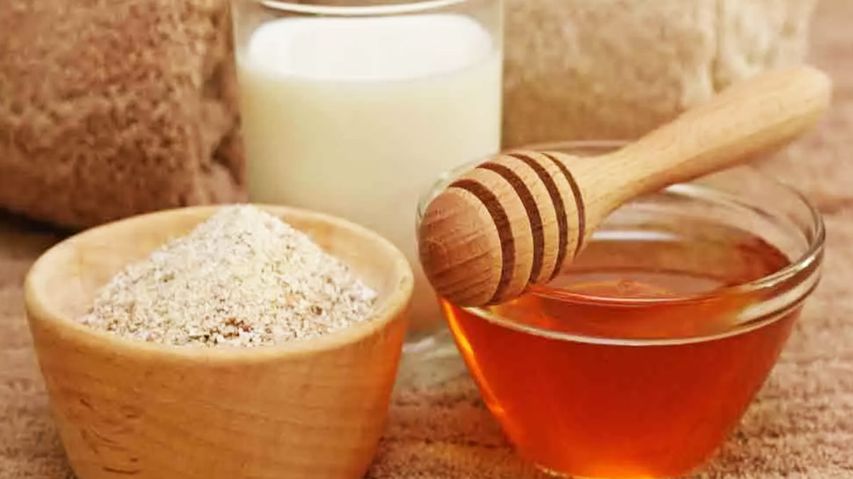 oats and honey face pack
