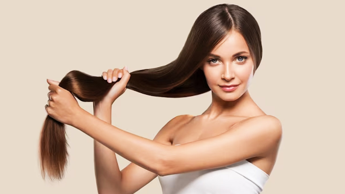 how to use curd for straight hair 