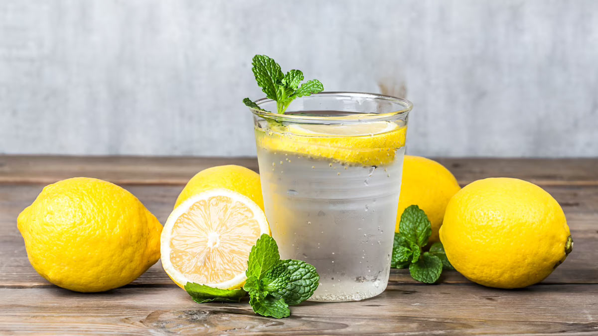 lemon water
