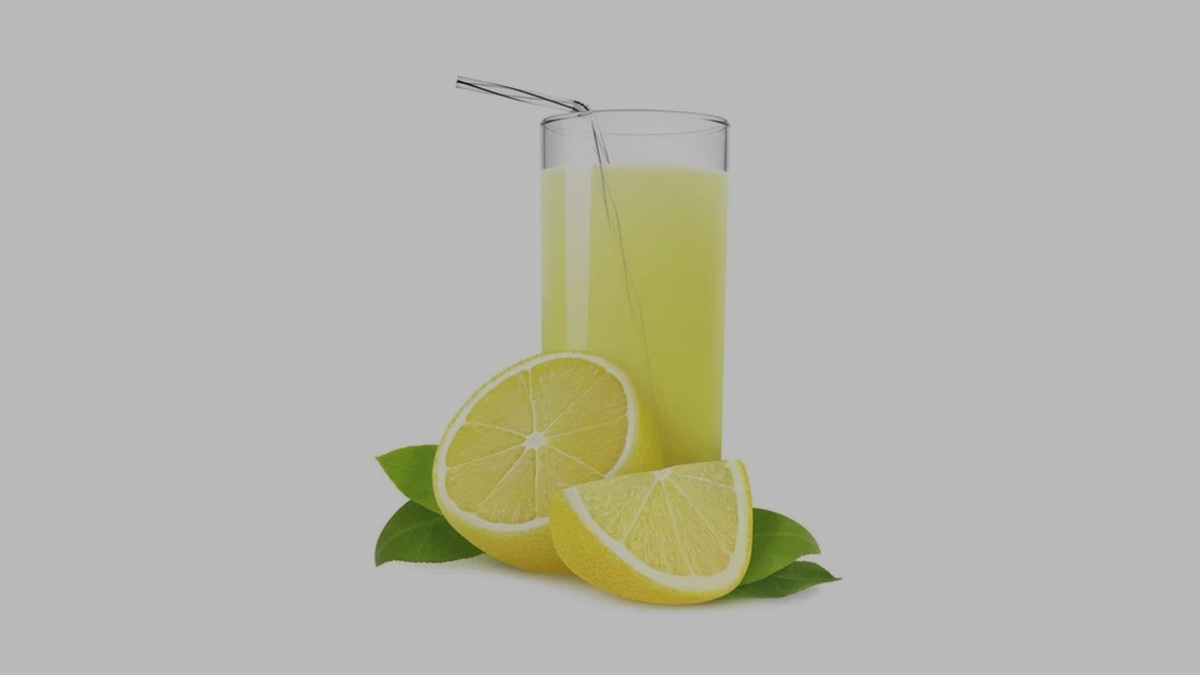 lemon water for summer