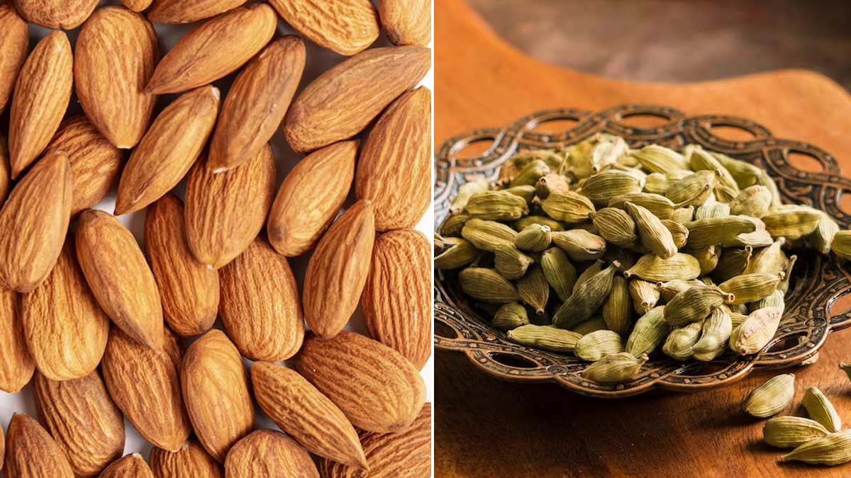 Benefits of eating elaichi and almonds