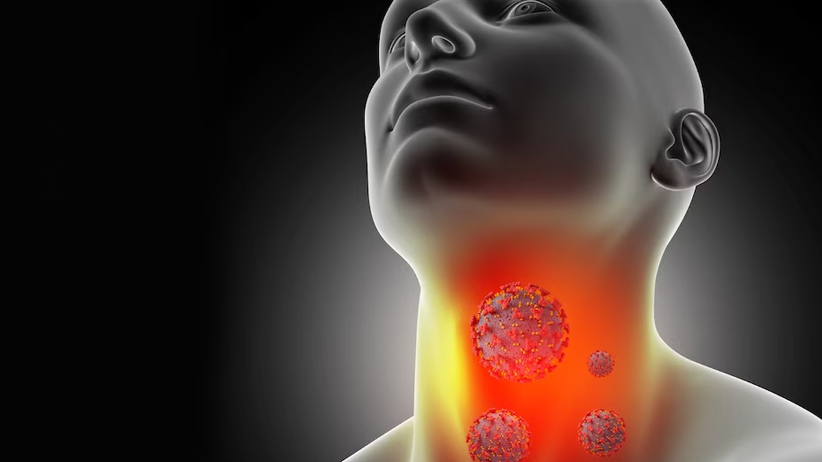 throat infection in hindi