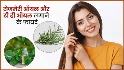 बालों की ग्रोथ के लिए लगाएं रोजमेरी ऑयल और टी-ट्री ऑयल का मिश्रण, मिलेंगे खास फायदे 