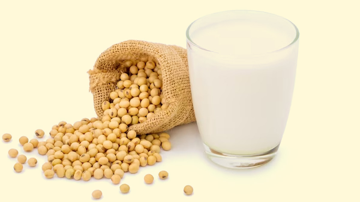 soy milk for bad cholesterol in hindi