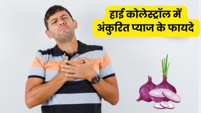 कोलेस्ट्रॉल कम करने के लिए ऐसे खाएं अंकुरित प्याज, मिलेगा फायदा