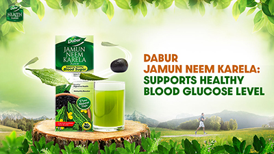 Dabur Jamun Neem Karela Juice  प्राकृतिक तरीके से हेल्दी ब्लड शुगर को करे मैनेज