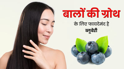 सेहत के साथ ही बालों की ग्रोथ के लिए भी फायदेमंद है ब्लूबेरी, जानें इसके इस्तेमाल का तरीका