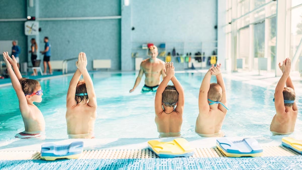 Yoga in the Pool is Easy & Fun To Get Into - PoolMagazine.com - Get The  Latest Pool News