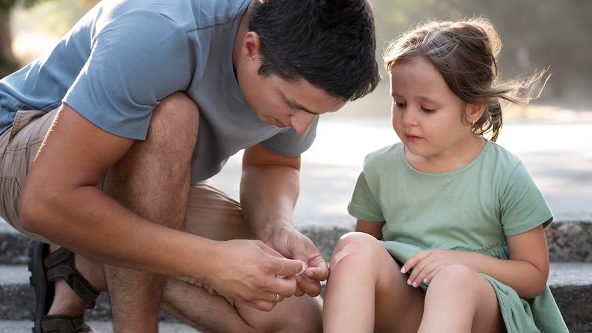 knee pain in children in hindi